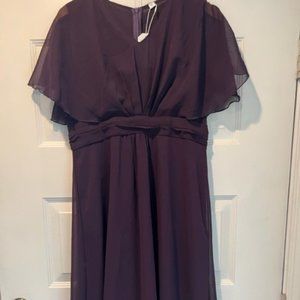 Plum, Sleeveless, Maxi-dress, Sz Large or XLarge